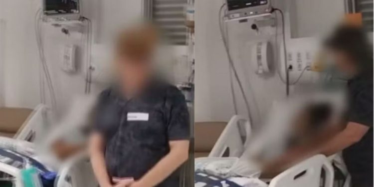 Um pai foi preso acusado de abuso sexual contra a própria filha, internada na UTI de um hospital após ter. Vídeo:
