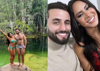 Após surpreender Isabelle Nogueira com um café da manhã para lá de romântico na última quarta-feira (12). Matteus