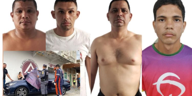 Antônio Ricardo Gomes de Sá, 36, Carlos Inácio Ferreira de Souza, 35, Fabrício dos Santos Gonçalves, 42. Suspeito na