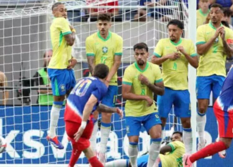 Brasil fica no empate com EUA no último amistoso antes da Copa América
