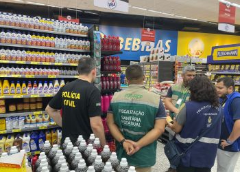 A Polícia Civil do Amazonas (PC-AM), por meio da Delegacia Especializada em Crimes contra o Consumidor. Supermercado