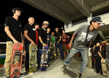 A Prefeitura de Manaus entregou, nesta quinta-feira, 27/6, a primeira pista de skate coberta da capital. Primeira pista