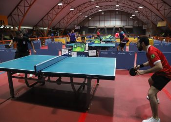 Atletas amazonenses disputam a 4ª etapa do Campeonato de Tênis de Mesa