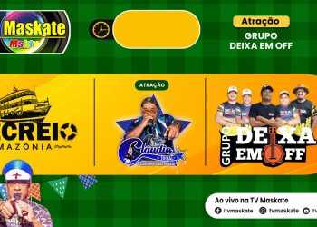 Grupo Deixa em Off e Cláudio Tribal no Recreio na Amazônia