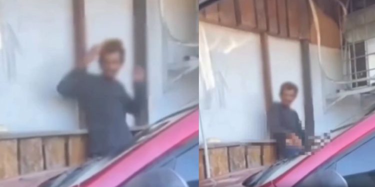 Motorista grava 'taradão' fazendo gestos obscenos em café regional na avenida do Turismo