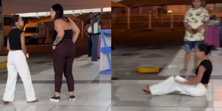 'Mimadinha' faz escândalo em Rodoviária por não ganhar iPhone 15 da mãe; veja o vídeo
