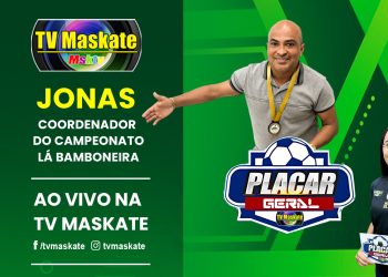 Coordenador do Campeonato Lá Bamboneira no Placar Geral 