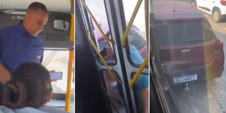 Armado homem ameaça motorista do transporte coletivo após acidente de trânsito