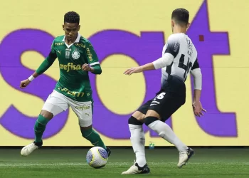 O Palmeiras venceu o Corinthians por 2 a 0 no clássico desta segunda-feira, válido pela 13ª rodada do. Palmeiras