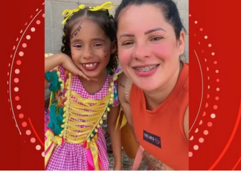 Thamiris de Oliveira Braga, de 35 anos, foi presa, neste sábado (6), suspeita de matar a facadas a filha. Mãe é