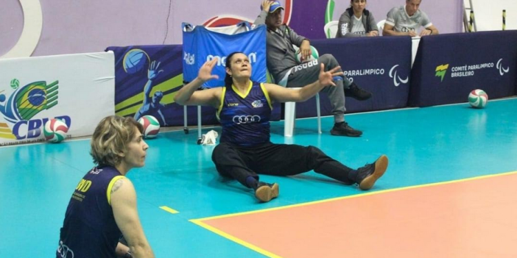 Na reta final da 45ª edição dos Jogos Escolares do Amazonas (JEAs) que reuniu mais de 5 mil alunos atletas. Paratleta