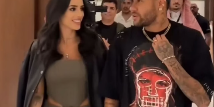 Neymar dá “bronca” em Bruna Biancardi durante filmagem