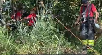 Acompanhe a remoção do corpo do homem encontrado no São Raimundo