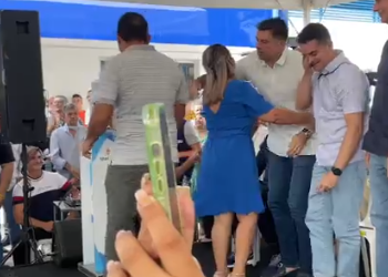 Reinauguração da policlínica Castelo Branco