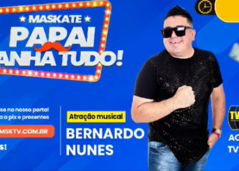 No dia de São Bento os festejos com Bernardo Nunes e Banda. Papai ganha tudo!