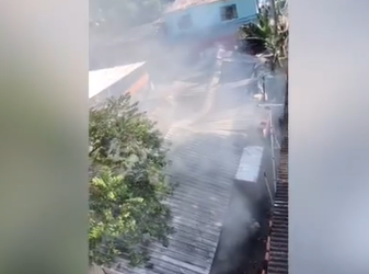 TRAGÉDIA – Idosa fica presa em casa e morre carbonizada durante incêndio em Manaus
