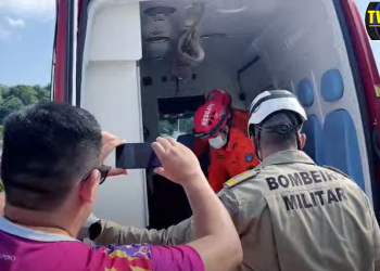 URGENTE: Vítimas de explosão em barco chegam em Manaus