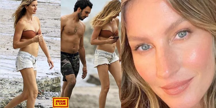 A família cresceu? A modelo Gisele Bündchen está curtindo uma viagem de férias com o namorado, o lutador. Grávida