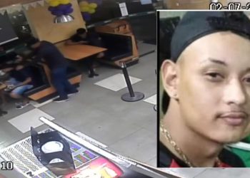 O traficante e líder do PCC Raunei Jander Barroso Vieira de 25 anos, foi morto a tiros na lanchonete. Pistoleiro do