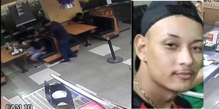 O traficante e líder do PCC Raunei Jander Barroso Vieira de 25 anos, foi morto a tiros na lanchonete. Pistoleiro do