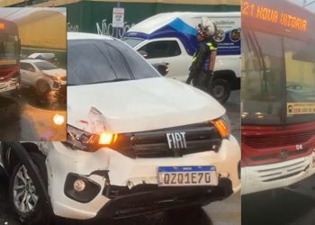 Mesmo com a forte chuva em Manaus, na manhã desta quarta-feira (10), os criminosos não dão trégua. Por. Vídeos: