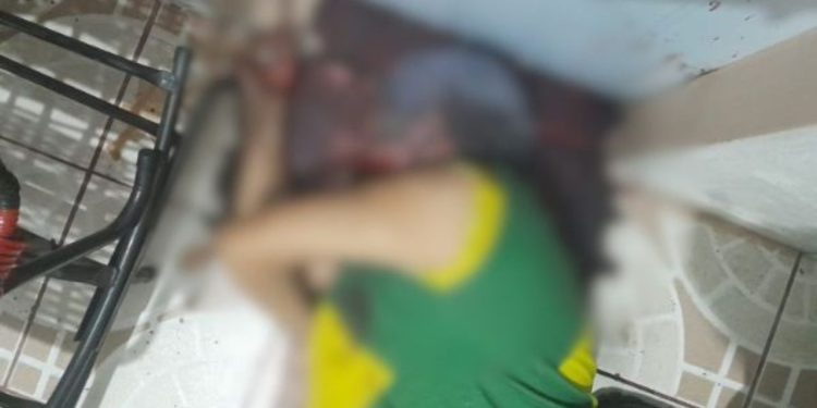 Ângela Maria Aguiar Campinas, de 73 anos, foi assassinada com pauladas na cabeça e uma facada no peito. Crime bárbaro