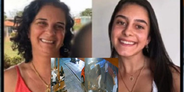 Um vídeo chocante mostra o momento em que uma caminhonete invade a caçada de um restaurante e mata mãe. Vídeo mostra