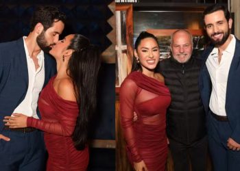 Isabelle Nogueira e Matteus Amaral não se desgrudam! O casal formado no BBB 24 foi juntinho a festa que. Isabelle