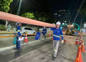 A partir desta quarta-feira (31), a avenida Mario Ypiranga, no bairro Adrianópolis, irá receber obras de. Avenida