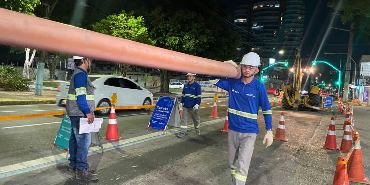 A partir desta quarta-feira (31), a avenida Mario Ypiranga, no bairro Adrianópolis, irá receber obras de. Avenida