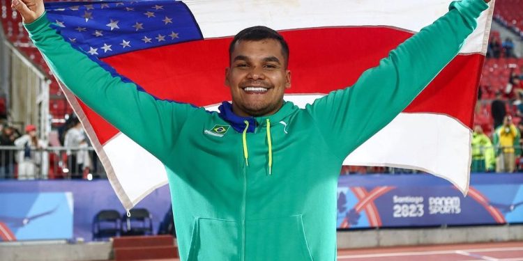 Pedro Nunes, atleta do lançamento de dardo, conquistou a tão sonhada vaga para as Olimpíadas de Paris 2024. Amazonense.