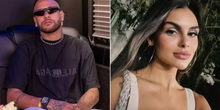 Neymar registrou Helena, sua filha com Amanda Kimberly. A menina, que nasceu na última quarta-feira. Neymar