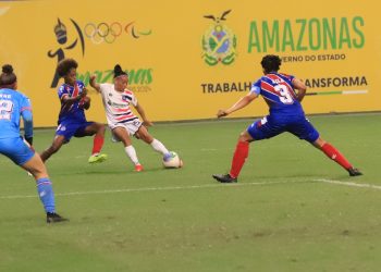 3B da Amazônia e Esporte Clube Bahia disputaram na noite de domingo (28/07), a primeira partida da final. Arena da