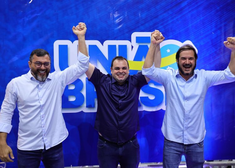 Pré-candidatura de Roberto Cidade é confirmada em reunião nacional de lideranças do União Brasil, em Brasília