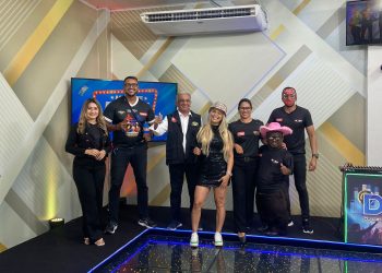 Feliz e empolgado: Palco do programa “Papai Ganha Tudo” é sucesso com Kelly Mel