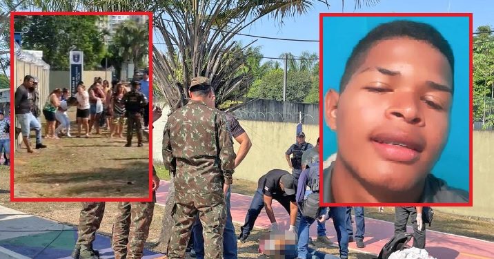 Vídeo mostra família desesperada ao ver corpo de soldado do Exército em acidente de moto: “volta meu preto”