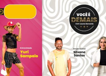 Humorista Yuri Sampaio e o cantor Silvano Santos no Você é Demais – 10.07.2024