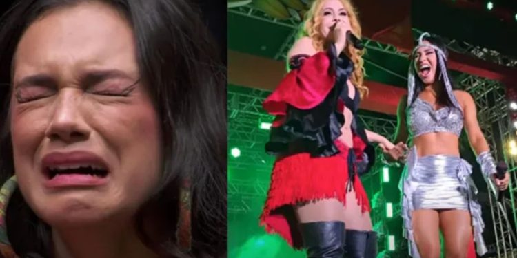 Joelma esquece Alane e chama Isabelle para clipe em Belém