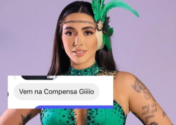 Ex-BBB Giovanna recebe convite para ir conhecer o bairro Compensa e responde: “Morreu gente lá”