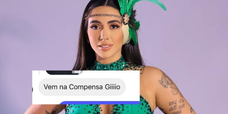 Ex-BBB Giovanna recebe convite para ir conhecer o bairro Compensa e responde: “Morreu gente lá”