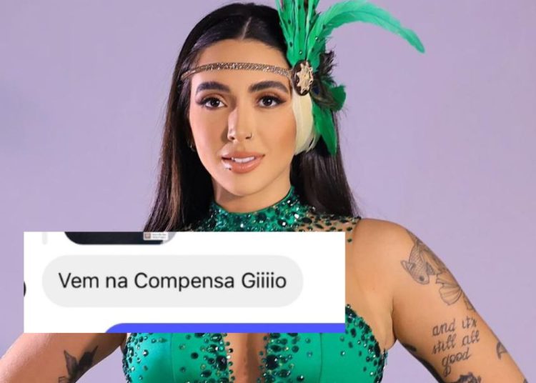 Ex-BBB Giovanna recebe convite para ir conhecer o bairro Compensa e responde: “Morreu gente lá”