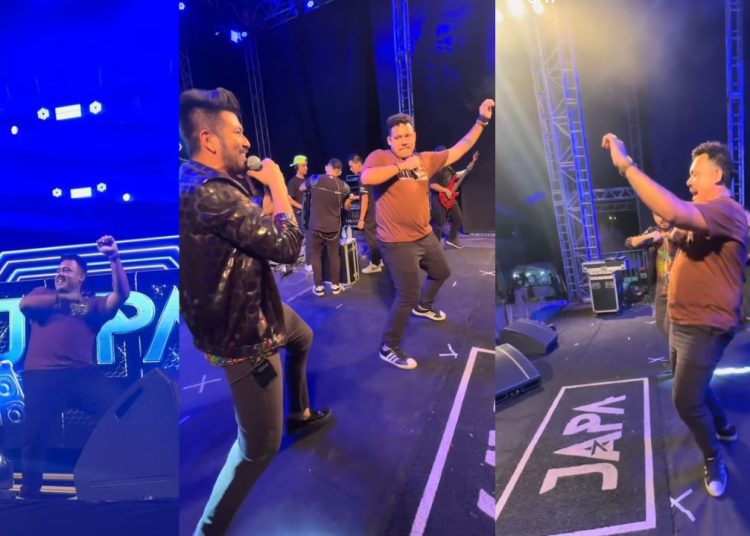 Ao som de 'calma calabreso', ex-BBB Buda dança forró de galeroso na Festa do Cacau