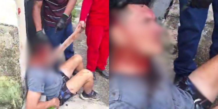 'Jack' é espancado após ser pego metendo os dedos nas partes íntimas de criança de 5 anos em Manaus