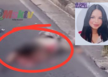 URGENTE: Vídeo forte mostra jovem ‘esbagaçada’ na pista após sofrer grave acidente no Distrito Industrial