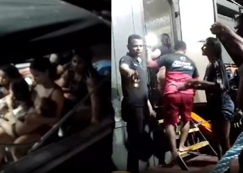 Vítimas aparecem em vídeo sendo resgatadas em Uarini após barco pegar fogo; uma criança morreu