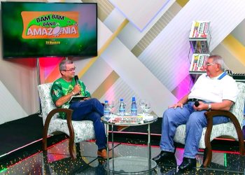 Candidato Jorge Azize critica abandono do Centro de Manaus durante entrevista no Bam Bam Bans da Amazônia