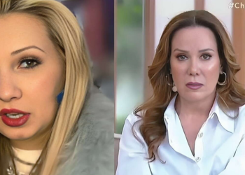 Chaline Grazik, autodenominada "a vidente dos famosos", causou durante sua participação no Chega Mais, do. Com Silvio