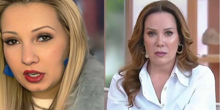 Chaline Grazik, autodenominada "a vidente dos famosos", causou durante sua participação no Chega Mais, do. Com Silvio