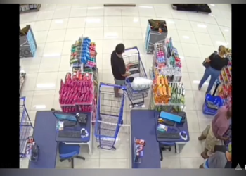 LALAU BRABO: Ladrão surta com funcionários ao ser flagrado roubado loja