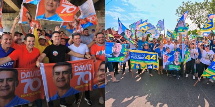 A guerra de bandeiras é nas ruas